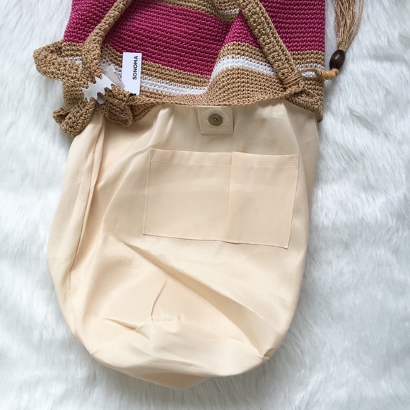 NWT Sonoma Crochet Shoulder Bag - Picture 6 of 10